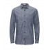 Jack&Jones camicia jeans fantasia manica lunga mod. Cardiff